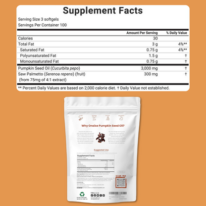 Pumpkin Seed Oil Softgels