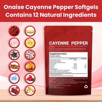 Cayenne Pepper Softgels