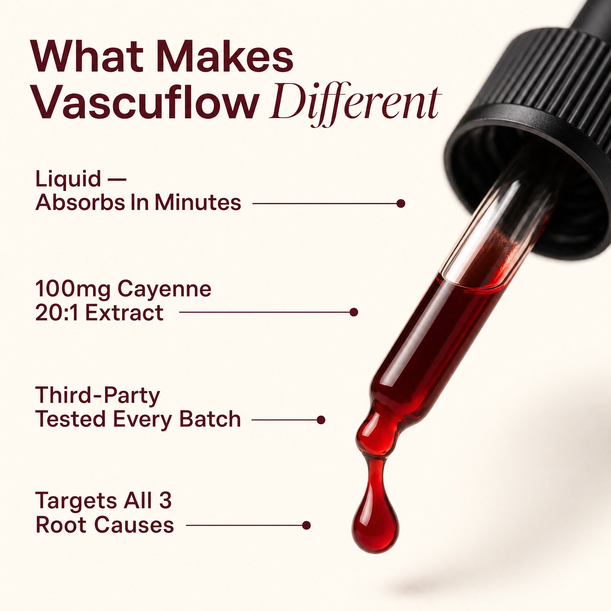 Vascu Flow — 3-in-1 Heart Health Drops